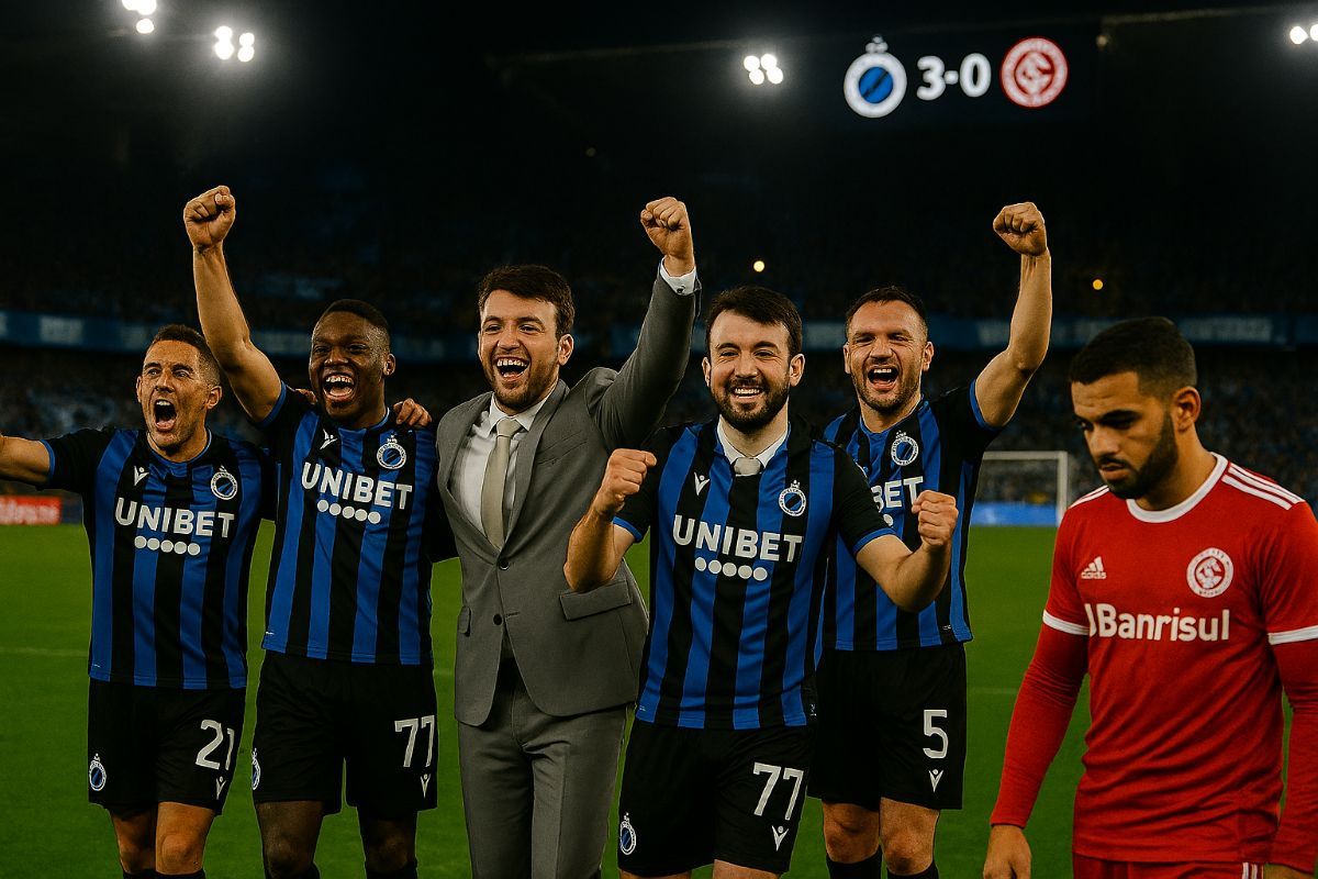 Club Brugge avança pra final da Copa LM